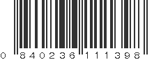 UPC 840236111398