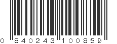 UPC 840243100859