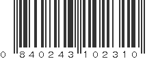 UPC 840243102310