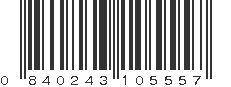 UPC 840243105557