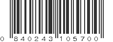 UPC 840243105700