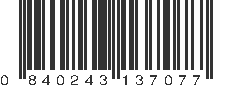 UPC 840243137077