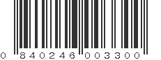 UPC 840246003300