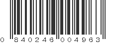 UPC 840246004963