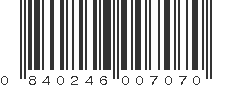 UPC 840246007070