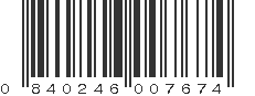 UPC 840246007674