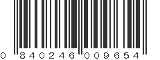 UPC 840246009654