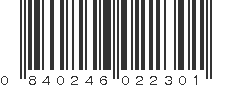 UPC 840246022301