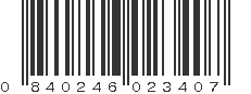 UPC 840246023407