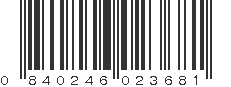 UPC 840246023681