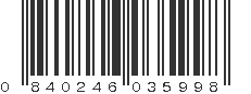 UPC 840246035998