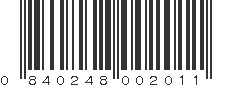 UPC 840248002011