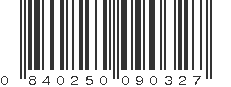 UPC 840250090327