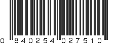 UPC 840254027510