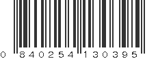 UPC 840254130395