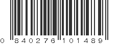 UPC 840276101489