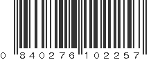 UPC 840276102257