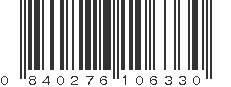 UPC 840276106330