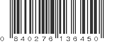 UPC 840276136450