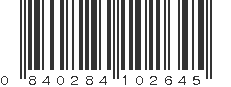 UPC 840284102645