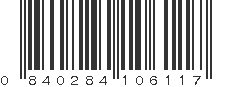 UPC 840284106117
