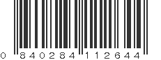 UPC 840284112644