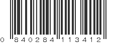 UPC 840284113412