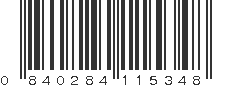 UPC 840284115348