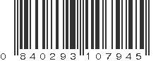 UPC 840293107945