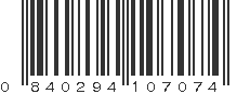 UPC 840294107074