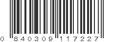 UPC 840309117227