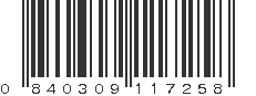 UPC 840309117258