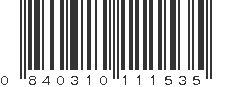 UPC 840310111535