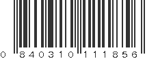 UPC 840310111856