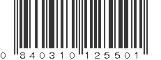 UPC 840310125501