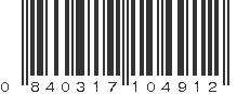 UPC 840317104912