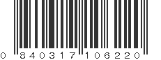 UPC 840317106220