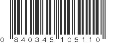 UPC 840345105110