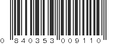 UPC 840353009110