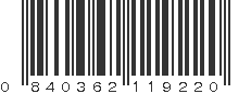 UPC 840362119220