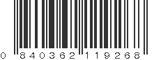 UPC 840362119268