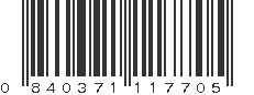 UPC 840371117705