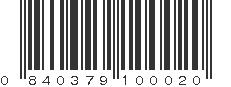 UPC 840379100020