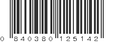 UPC 840380125142