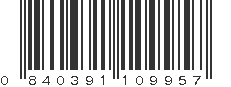 UPC 840391109957