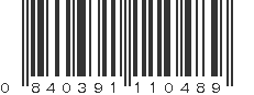 UPC 840391110489