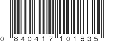 UPC 840417101835