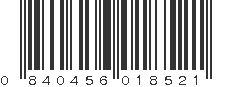 UPC 840456018521