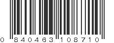 UPC 840463108710