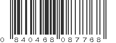 UPC 840468087768